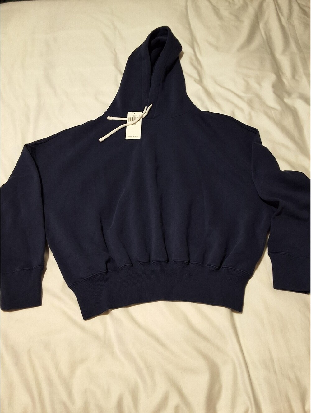 Polo Ralph Lauren Navy Blue Hoodie Sweatshirt XXS with Tags